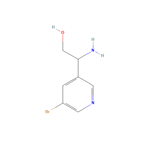 2-amino-2-(5-bromopyridin-3-yl)ethanol (CAS: 1270379-81-1) - Related Chemical Product
