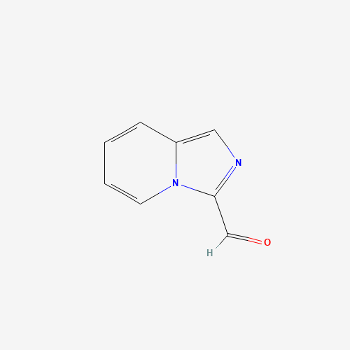 imidazo[1,5-a]pyridine-3-carbaldehyde (CAS: 56671-66-0) - Chemical Structure and Molecular Formula 