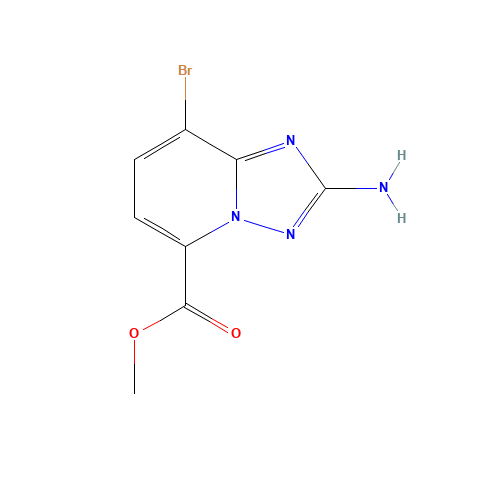 methyl 2-amino-8-bromo-[1,2,4]triazolo[1,5-a]pyridine-5-carboxylate (CAS: 1319068-81-9) - Related Chemical Product