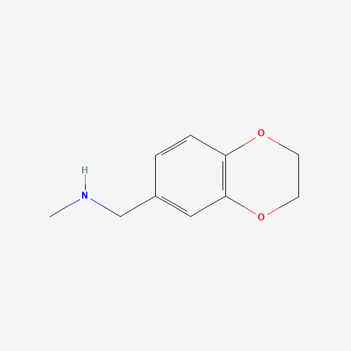 1-(2,3-dihydro-1,4-benzodioxin-6-yl)-N-methylmethanamine (CAS: 613656-45-4) - Related Chemical Product