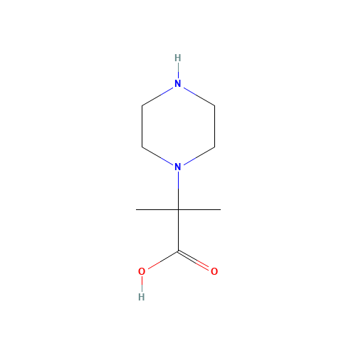2-methyl-2-piperazin-1-ylpropanoic acid (CAS: 898384-50-4) - Related Chemical Product