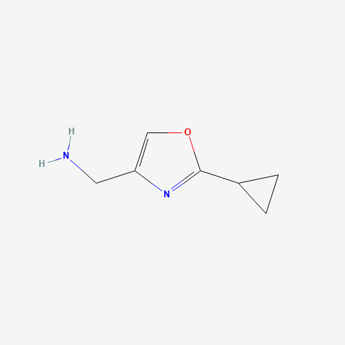 (2-cyclopropyl-1,3-oxazol-4-yl)methanamine (CAS: 1268132-03-1) - Related Chemical Product