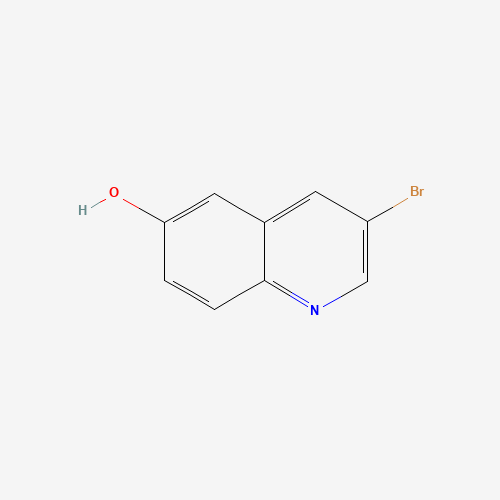 3-bromoquinolin-6-ol (CAS: 13669-57-3) - Chemical Structure and Molecular Formula 