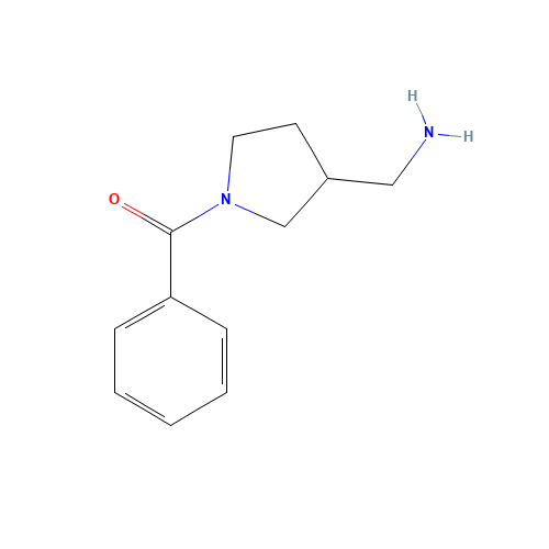 [3-(aminomethyl)pyrrolidin-1-yl]-phenylmethanone (CAS: 688000-14-8) - Related Chemical Product