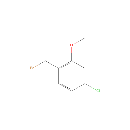1-(bromomethyl)-4-chloro-2-methoxybenzene (CAS: 76283-12-0) - Related Chemical Product