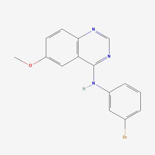 N-(3-bromophenyl)-6-methoxyquinazolin-4-amine (CAS: 169205-79-2) - Related Chemical Product