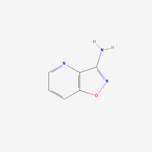 [1,2]oxazolo[4,5-b]pyridin-3-amine (CAS: 114080-93-2) - Chemical Structure and Molecular Formula 