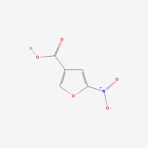 5-nitrofuran-3-carboxylic acid (CAS: 770-07-0) - Chemical Structure and Molecular Formula 