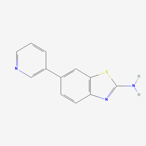 6-pyridin-3-yl-1,3-benzothiazol-2-amine (CAS: 1244059-73-1) - Related Chemical Product