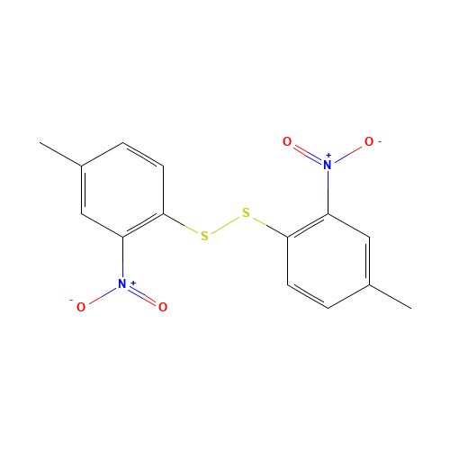 4-methyl-1-[(4-methyl-2-nitrophenyl)disulfanyl]-2-nitrobenzene (CAS: 35350-31-3) - Related Chemical Product