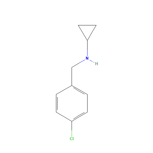 N-[(4-chlorophenyl)methyl]cyclopropanamine (CAS: 19271-24-0) - Related Chemical Product