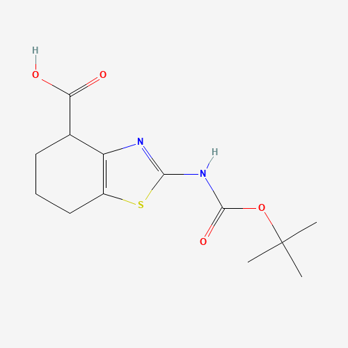 2-[(2-methylpropan-2-yl)oxycarbonylamino]-4,5,6,7-tetrahydro-1,3-benzothiazole-4-carboxylic acid (CAS: 1190391-84-4) - Related Chemical Product