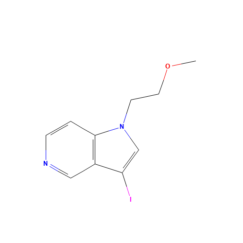 3-iodo-1-(2-methoxyethyl)pyrrolo[3,2-c]pyridine (CAS: 1313267-02-5) - Related Chemical Product