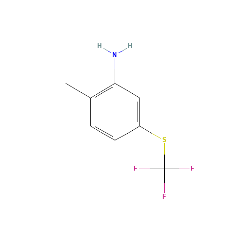 2-methyl-5-(trifluoromethylsulfanyl)aniline (CAS: 933673-21-3) - Related Chemical Product