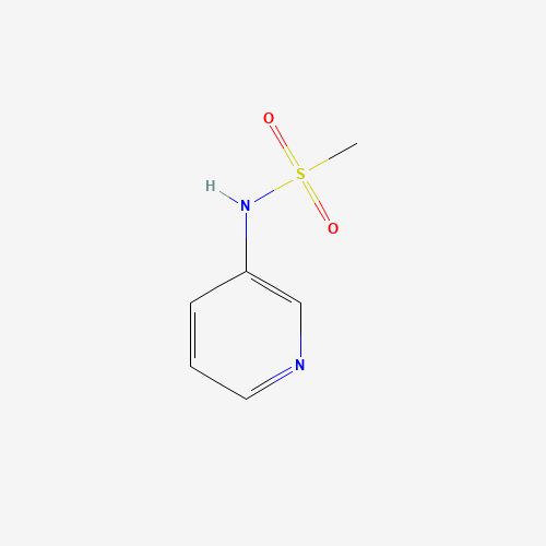 N-pyridin-3-ylmethanesulfonamide (CAS: 51269-92-2) - Chemical Structure and Molecular Formula 