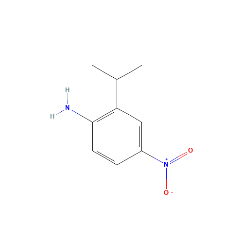 4-nitro-2-propan-2-ylaniline (CAS: 94831-94-4) - Chemical Structure and Molecular Formula 