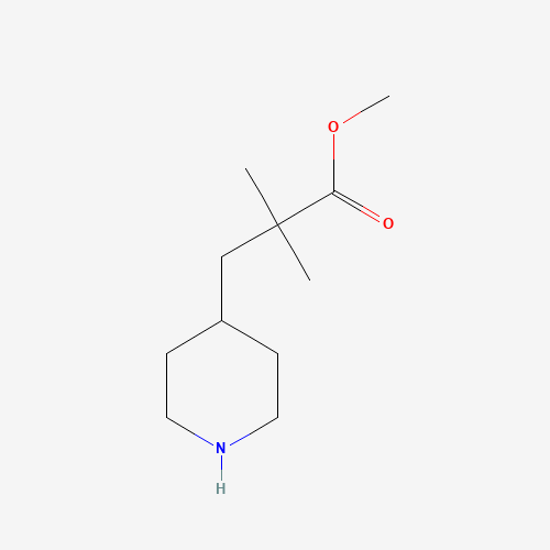 methyl 2,2-dimethyl-3-piperidin-4-ylpropanoate (CAS: 782493-72-5) - Related Chemical Product