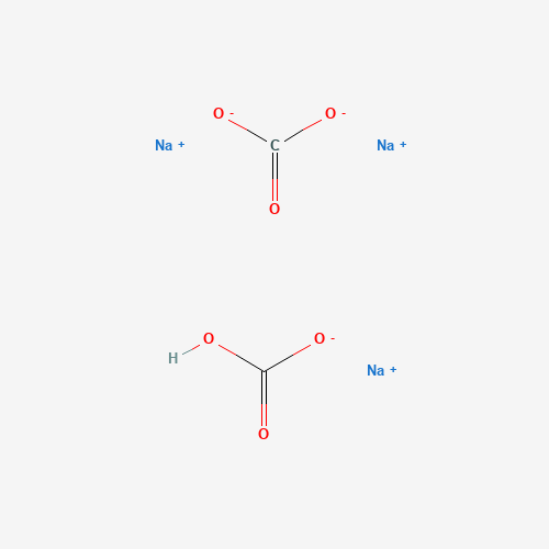 trisodium;hydrogen carbonate;carbonate (CAS: 6106-20-3) - Chemical Structure and Molecular Formula 