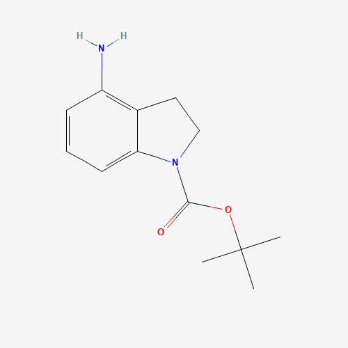 tert-butyl 4-amino-2,3-dihydroindole-1-carboxylate (CAS: 885272-42-4) - Related Chemical Product