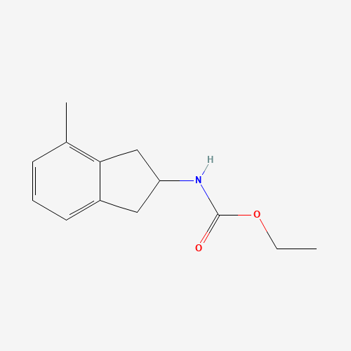 ethyl N-(4-methyl-2,3-dihydro-1H-inden-2-yl)carbamate (CAS: 1190890-37-9) - Related Chemical Product