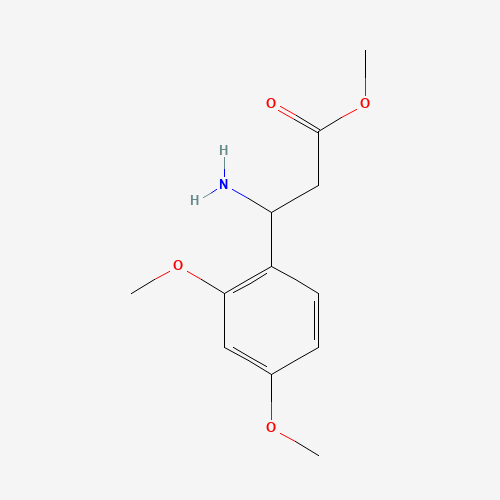 methyl 3-amino-3-(2,4-dimethoxyphenyl)propanoate (CAS: 1038323-43-1) - Related Chemical Product