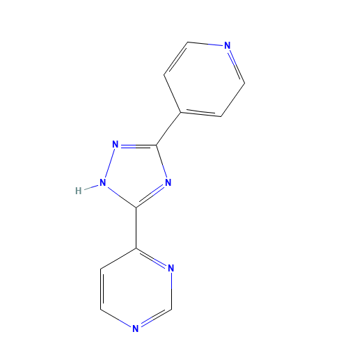 4-(3-pyridin-4-yl-1H-1,2,4-triazol-5-yl)pyrimidine (CAS: 36646-37-4) - Related Chemical Product