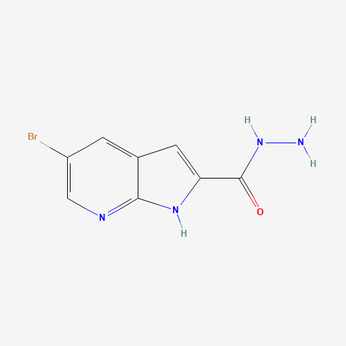 5-bromo-1H-pyrrolo[2,3-b]pyridine-2-carbohydrazide (CAS: 1420206-23-0) - Related Chemical Product