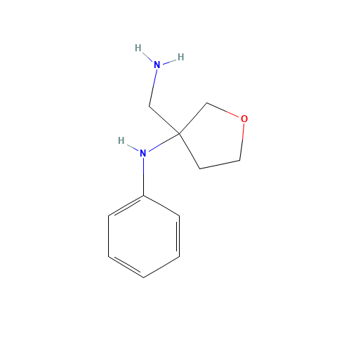 3-(aminomethyl)-N-phenyloxolan-3-amine (CAS: 1254809-56-7) - Related Chemical Product