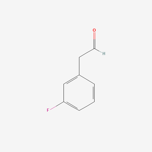 2-(3-fluorophenyl)acetaldehyde (CAS: 75321-89-0) - Chemical Structure and Molecular Formula 