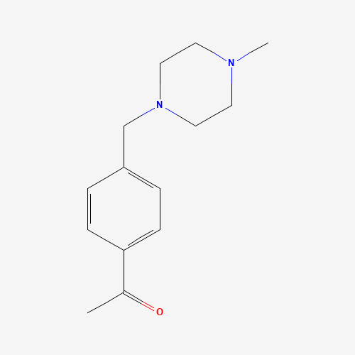 1-[4-[(4-methylpiperazin-1-yl)methyl]phenyl]ethanone (CAS: 125743-59-1) - Related Chemical Product