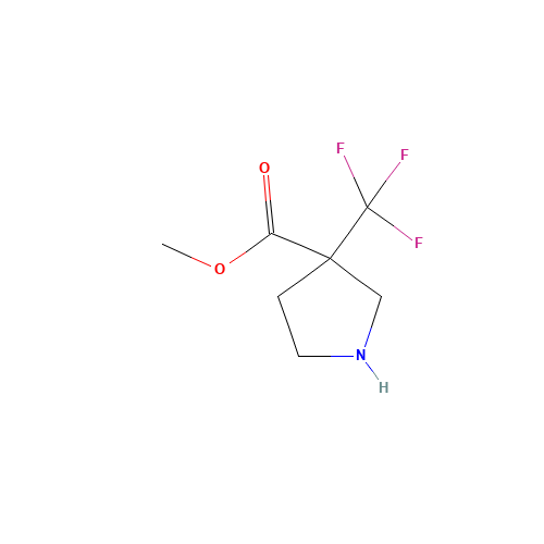 methyl 3-(trifluoromethyl)pyrrolidine-3-carboxylate (CAS: 1283851-29-5) - Related Chemical Product