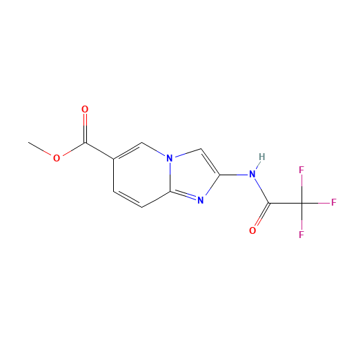 methyl 2-[(2,2,2-trifluoroacetyl)amino]imidazo[1,2-a]pyridine-6-carboxylate (CAS: 209971-50-6) - Related Chemical Product