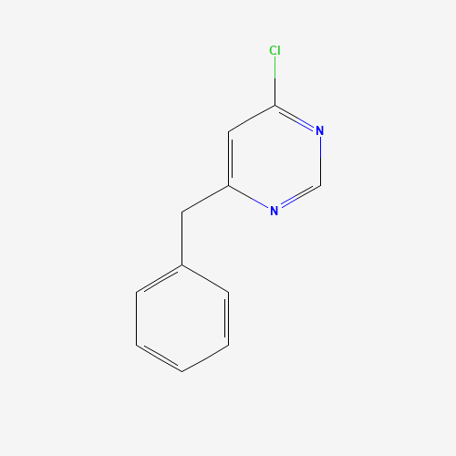 4-benzyl-6-chloropyrimidine (CAS: 134340-13-9) - Chemical Structure and Molecular Formula 