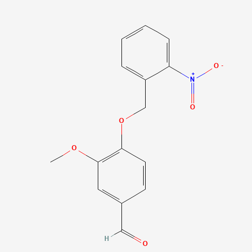 3-methoxy-4-[(2-nitrophenyl)methoxy]benzaldehyde (CAS: 331463-81-1) - Related Chemical Product
