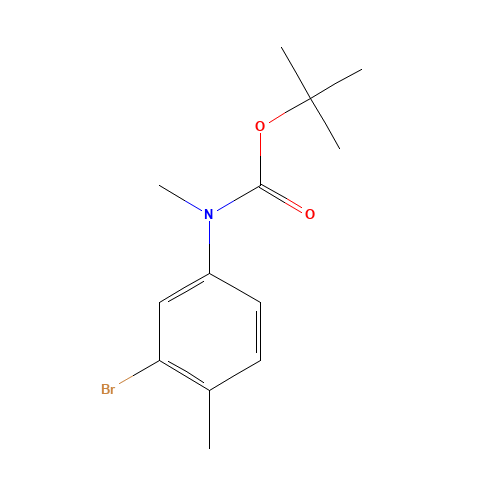 tert-butyl N-(3-bromo-4-methylphenyl)-N-methylcarbamate (CAS: 877064-95-4) - Related Chemical Product