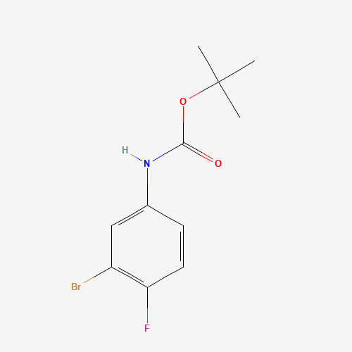 tert-butyl N-(3-bromo-4-fluorophenyl)carbamate (CAS: 836619-77-3) - Related Chemical Product