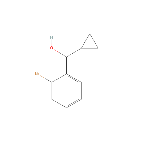 (2-bromophenyl)-cyclopropylmethanol (CAS: 676541-37-0) - Related Chemical Product