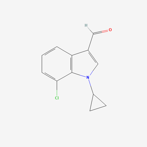 7-chloro-1-cyclopropylindole-3-carbaldehyde (CAS: 1350760-98-3) - Related Chemical Product