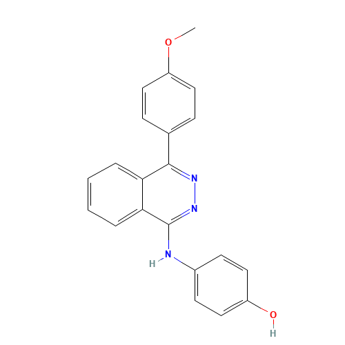 4-[[4-(4-methoxyphenyl)-2,3-dihydrophthalazin-1-yl]imino]cyclohexa-2,5-dien-1-one (CAS: 364600-57-7) - Related Chemical Product