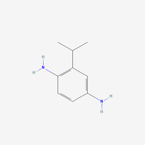 2-propan-2-ylbenzene-1,4-diamine (CAS: 97902-52-8) - Chemical Structure and Molecular Formula 