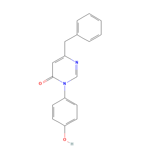 6-benzyl-3-(4-hydroxyphenyl)pyrimidin-4-one (CAS: 960298-96-8) - Related Chemical Product