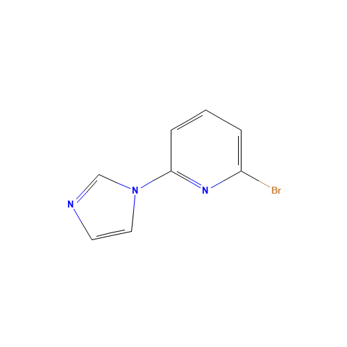 2-bromo-6-imidazol-1-ylpyridine (CAS: 463336-62-1) - Related Chemical Product