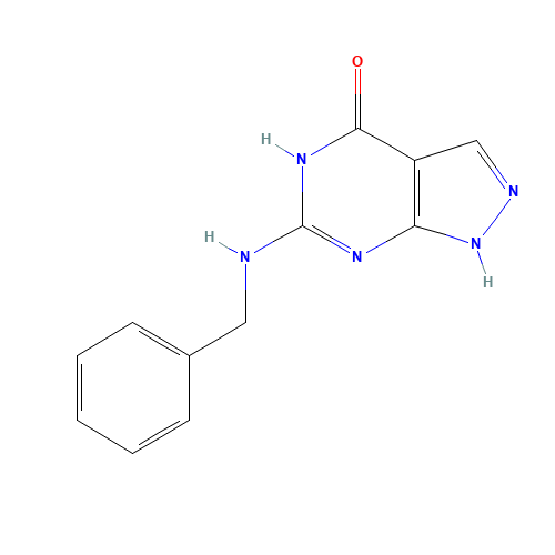 6-(benzylamino)-1,2-dihydropyrazolo[3,4-d]pyrimidin-4-one (CAS: 335389-30-5) - Related Chemical Product