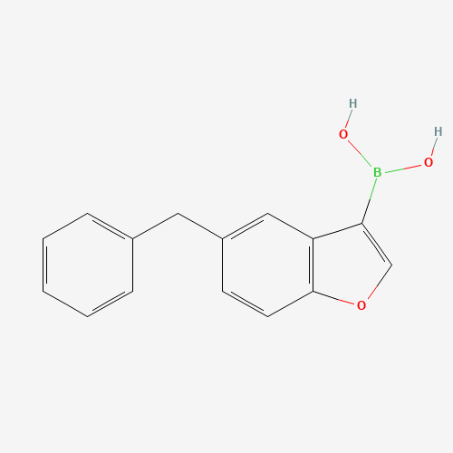 (5-benzyl-1-benzofuran-3-yl)boronic acid (CAS: 939050-20-1) - Related Chemical Product