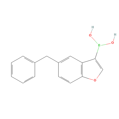 (5-benzyl-1-benzofuran-3-yl)boronic acid (CAS: 939050-20-1) - Related Chemical Product