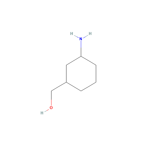 (3-aminocyclohexyl)methanol (CAS: 925921-14-8) - Chemical Structure and Molecular Formula 