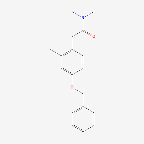 N,N-dimethyl-2-(2-methyl-4-phenylmethoxyphenyl)acetamide (CAS: 1402554-80-6) - Related Chemical Product
