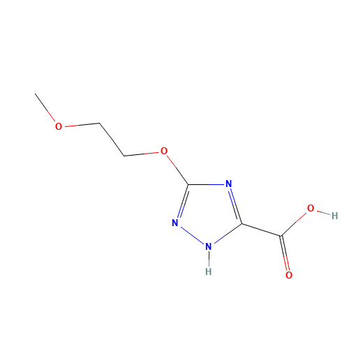 3-(2-methoxyethoxy)-1H-1,2,4-triazole-5-carboxylic acid (CAS: 1319257-86-7) - Related Chemical Product