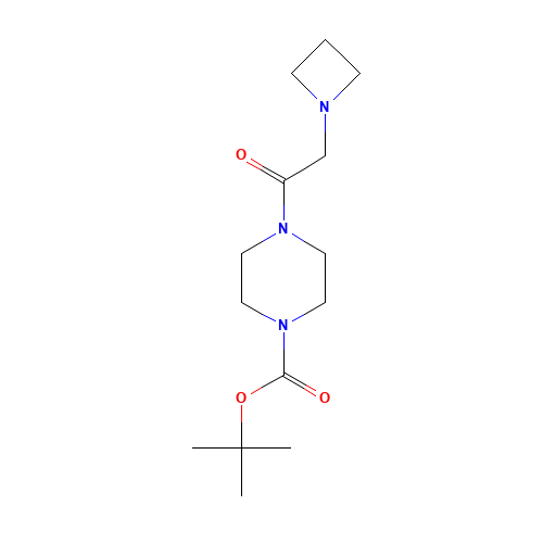 tert-butyl 4-[2-(azetidin-1-yl)acetyl]piperazine-1-carboxylate (CAS: 1460038-10-1) - Related Chemical Product