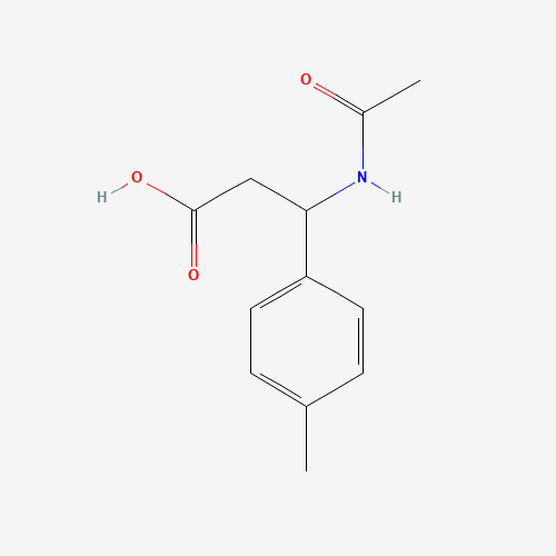 3-acetamido-3-(4-methylphenyl)propanoic acid (CAS: 886363-72-0) - Related Chemical Product
